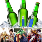 3 Pieces Magnetic Bottle Openers Can Opener Classic Beer Opener Stainless Steel - Image 6