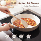 SENSARTE Ceramic Nonstick Frying Pan Skillet - Image 4