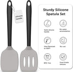 Coukre 2 Pack Silicone Spatula Set, High Heat Resistant, BPA Free Kitchen - Image 2