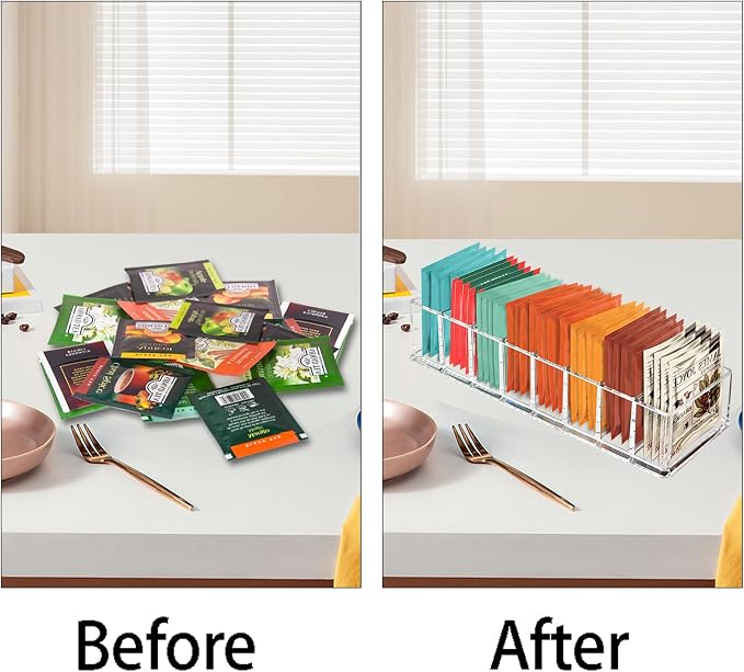 Tasybox Tea Bag Organizer, Tea Packet Storage - Image 5