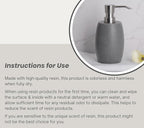 Clasin Home Sandstone Textured Resin Soap Dispenser - Image 6