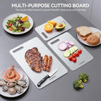 Titanium Cutting Boards, 100% Pure Titanium Kitchen Cutting Board, Double-Sided - Image 2