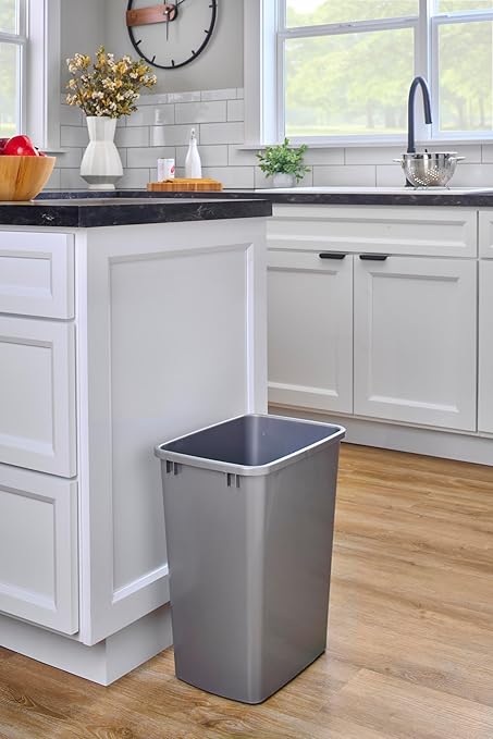 Rev-A-Shelf Polymer Replacement 35 Quart Trash Bin Recycle Waste Garbage - Image 6