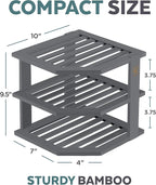 Bambüsi Plate Organizer for Cabinet - Image 3