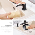 GAGALIFE Soap Dispenser for Kitchen Sink, ABS in Counter Soap Dispenser - Image 5
