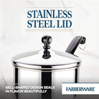 Farberware Classic Stainless Steel 2-Quart Mirror Satin Covered Saucepan - Image 3