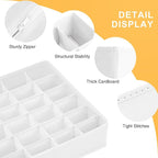 Joyoldelf Sock Organizer Drawer Organizer - Image 5