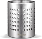 KSENDALO Small Stainless Steel Utensil Holder, SUS304 Silverware Utensil Drying by KSENDALO