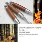 Izurok 18/10 Stainless Steel Kitchen Utensils Set, 6 Piece Cooking Utensils - Image 5