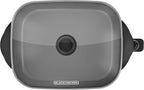 BLACK+DECKER Electric Skillet, Variable Temperature Control, Nonstick Cooking - Image 9