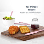 ChefAide 5 Pieces Silicone Spatula Set, Food Grade Rubber Spatula, Upgrade - Image 8
