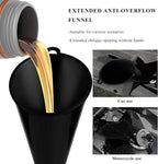 2 PCS Oil Funnel, Automotive Use Funnels - Image 5