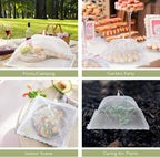 Food Covers Food Tent for Outside Mesh to Keep Bugs away, 2 Extra Large Size - Image 7