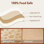 200 Pcs Parchment Paper Sheets, 12 x 16 Inch, Precut Non-Stick Parchment Sheets - Image 3