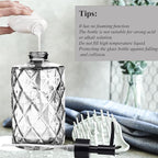 12Oz Small Glass Soap Dispenser - Image 4