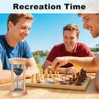 2 Minute Hourglass, 2 Min Wooden Sand Timer, Wood Sand Watch, Two Minute Mini - Image 6