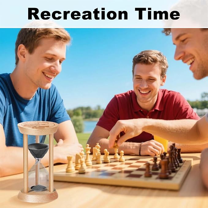 1 Minute Hourglass, 1 Min Wooden Sand Timer, Wood Sand Watch, One Minute Mini - Image 6