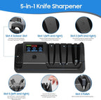 5-in-1 Electric Knife Sharpener - Image 2