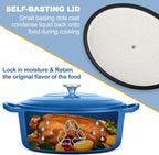 E-far 5QT Oval Dutch Oven Pot - Image 6