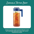 Takeya Patented and Airtight Pitcher Made in the USA, 2 Quart - Image 4