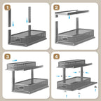 2 Pack 21IN-Depth Under Sink Organizer - Image 5