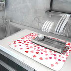 Valentine's Day Dish Drying Mat - Image 5