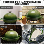 Cast Iron Bread Oven for Sourdough, 6Qt Bread Baking Pan - Image 5