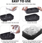 2 Pack Halloween Ice Cube Molds, Halloween Reusable Ice Cube Tray - Image 6
