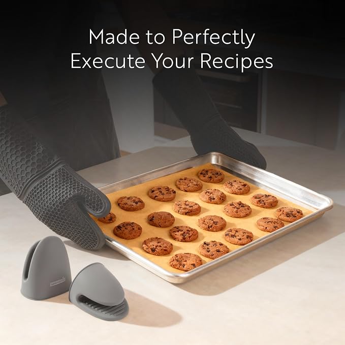Comfy Grip 4.3 x 3.5 x 4.2 Inch Mini Oven Mitt Pot Holders, 1 Food-Grade Finger - Image 7