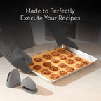 Restaurantware 2-Piece Silicone Oven Mitts Set 1 Case of 13.98 x 7.28 x 1.57 - Image 7