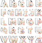 Letter Cookie Cutters Shapes Large 3 Inch by ZADECookieCutter