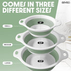 Gevoli Collapsible Colanders Food Strainers - Image 4