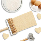 Mrs. Anderson’s Baking Mini Embossing Rolling Pin, Hearts Design, Poplar Wood - Image 4