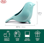 Genuine Fred BLUE BIRD Ceramic Colander, Unique Design, Berry Colander - Image 2