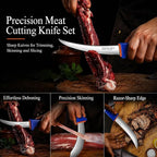 DRAGON RIOT 3 Pcs Butcher Knife Set, Stainless Steel Boning & Carving Knives - Image 5