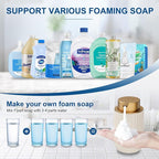Ceramic Foaming Soap Dispenser, 12 oz Bathroom Foam Hand Soap Dispenser - Image 4