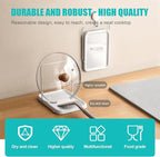 Pot Lid Holder with Spoon Rest for Stove Top and Kitchen Counter, Foldable Pot - Image 4