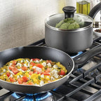 T-fal Initiatives Nonstick Cookware Set 6 Piece Oven Safe 350F Cookware - Image 8