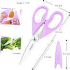 iBayam Kitchen Scissors, All Purpose Heavy Duty Meat Scissors, Poultry Shears - Image 3