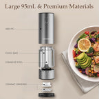 Newise Electric Salt and Pepper Grinder Set - Image 5