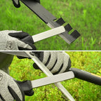 SHARPAL 121N Dual-Grit Diamond Sharpening Stone File Garden Tool Knife - Image 5