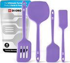 New DI ORO Silicone Turner Spatula Set by DIORO