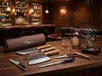 9 PCS Butcher Viking Camping Knife Set, 6.5" Viking Knife, 3 Knife Sheath - Image 5
