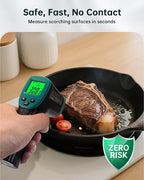 ERICKHILL ROOKCORE Infrared Thermometer -50℃~600℃ Adjustable Emissivity - Image 7