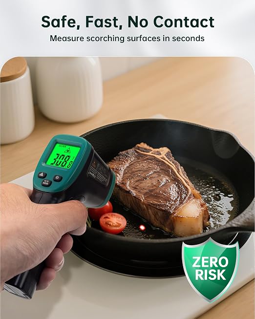 ERICKHILL ROOKCORE Infrared Thermometer -50℃~600℃ Adjustable Emissivity - Image 7