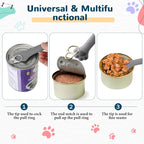 Uiifan Cat Food Lid Cat Food Can Covers Lids 8 Pcs Pet Can Supplies Set 5 - Image 4