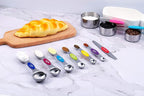 TILUCK measuring cups and magnetic measuring spoons set, stainless steel - Image 6