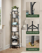 CHOEZON Pot Racks, 6-Tier Cookware Stand, Triangle Shelf Storage Tower - Image 7