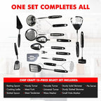 Chef Craft Select Sturdy Masher, 11 inch, Stainless Steel - Image 4