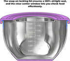 KITEISCAT Stainless Steel Mixing Bowls - Image 4